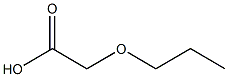 Propoxyacetic acid Structure