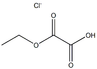 Ethyl oxalate chloride 구조식 이미지