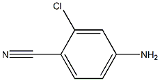 4-amino-2-chlorobenzonitrile 구조식 이미지