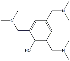 2,4,6-tris(dimethylaminomethyl)phenol 구조식 이미지