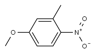 2-nitro-5-methoxytoluene 구조식 이미지