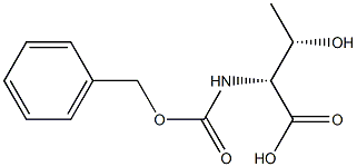 CBZ-D-threonine Structure