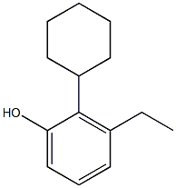 Ethylcyclohexylphenol Structure