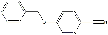 2-cyano-5-benzyloxypyrimidine 구조식 이미지