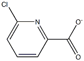 6-chloro-2-picolinate 구조식 이미지