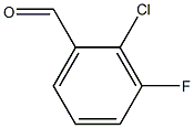 2-Chloro-3-fluorobenzaldehyde Structure