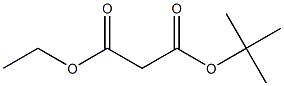 Ethyl malonate tert-butyl ester 구조식 이미지