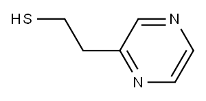 2-Pyrazineethanethiol Structure