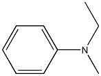 N-methyl-N-ethylaniline Structure