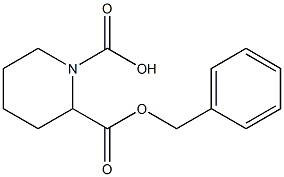 3-S-CBZ-piperidinecarboxylic acid 구조식 이미지