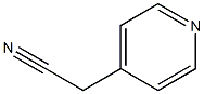 4-pyridine acetonitrile Structure