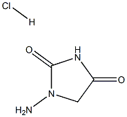 1-Aminohydantoin Hydrochloride Structure