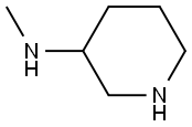 3-methylaminopiperidine 구조식 이미지