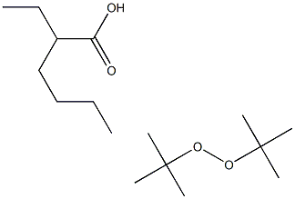 Tert-butylperoxide 2-ethylhexanoate 구조식 이미지