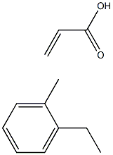 Ethyl toluene acrylate Structure