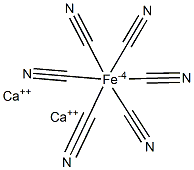 Calcium Ferrocyanide 구조식 이미지