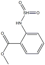 Methyl 2-sulfonamidobenzoate 구조식 이미지