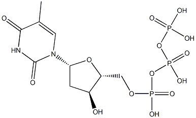 Thymidine triphosphate Structure