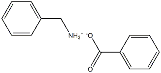 Benzyl ammonium benzoate Structure