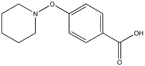 4-piperidinyloxybenzoic acid 구조식 이미지