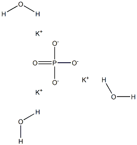 Tripotassium phosphate trihydrate 구조식 이미지