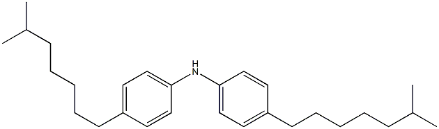 4,4'-Diisooctanyldiphenylamine 구조식 이미지