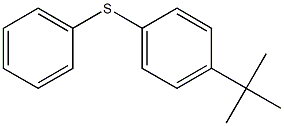 P-tert-butyl diphenyl sulfide 구조식 이미지