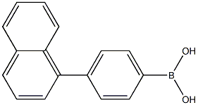 4-(naphthalene-1-yl)phenylboronic acid Structure