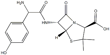 Amoxicillin Structure