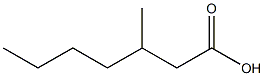 3-methylheptanoic acid Structure