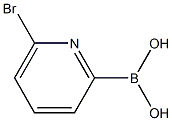 6-Bromopyridin-2-ylboronic acid 구조식 이미지