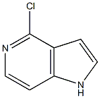 4-CHLORO-1H-PYRROLO[3,2-C]PYRIDINE Structure
