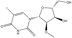 5-Iodo-2'-O-methyl-D-uridine 구조식 이미지