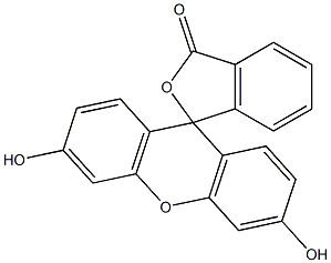 FLUORESCEIN,40%AQUEOUSSOLUTION 구조식 이미지