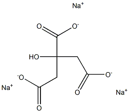 SODIUMCITRATE,10%(W/W)AQUEOUSSOLUTION 구조식 이미지