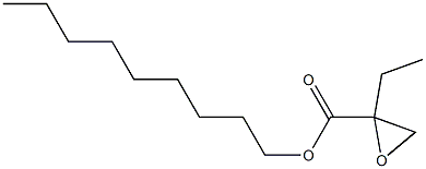 ETHYL NONYL GLYCIDATE Structure