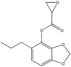 ETHYL-2-PIPERONYL GLYCIDATE 구조식 이미지