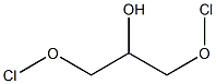 1,3-Dichloro Glycerin 구조식 이미지