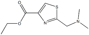 2-dimethylaminomethyl-4-thiazole carboxylic acid ethyl ether Structure