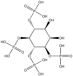 [(1S,2R,3S,4R,5R,6S)-3,4-dihydroxy-2,5,6-triphosphonooxy-cyclohexyl]oxyphosphonic acid 구조식 이미지