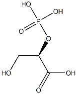 (2R)-3-hydroxy-2-phosphonooxy-propanoic acid Structure
