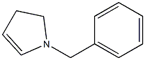 1-Benzylpyrroline. 구조식 이미지