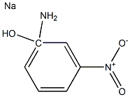 2-amino-4-nitrophenol(sodium) 구조식 이미지