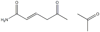 Diacetoneacrylamid Structure