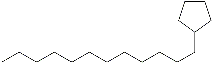 Dodecylcyclopentane. Structure