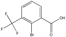 2-Bromo-3-(trifluoromethyl)benzoic acid 98% 구조식 이미지