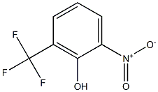 2-Hydroxy-3-(trifluoromethyl)nitrobenzene Structure