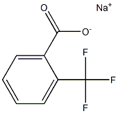 Sodium 2-(trifluoromethyl)benzoate 10% solution Structure