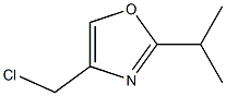 4-(Chloromethyl)-2-isopropyl-1,3-oxazole 구조식 이미지