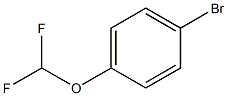 1-BROMO-4-(DIFLUOROMETHYLOXY)BENZENE 구조식 이미지